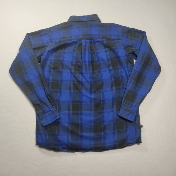 Brooks Brothers Red Fleece Men's LS Button Down Plaid Shirt Blue L - Picture 4 of 12